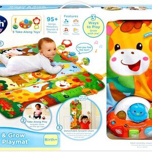 Brand New 🐾 VTech Giggle & Grow Jungle Playmat™ (English Version) 🎵👶